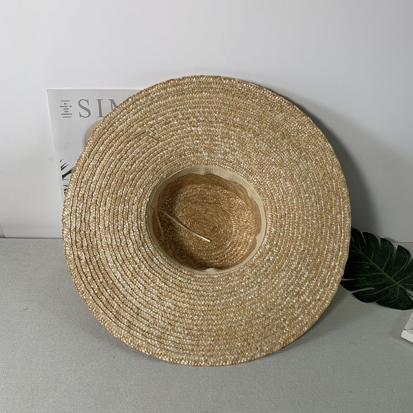 Summer Women's Sun Protection Straw Hat With Extra Large Brim