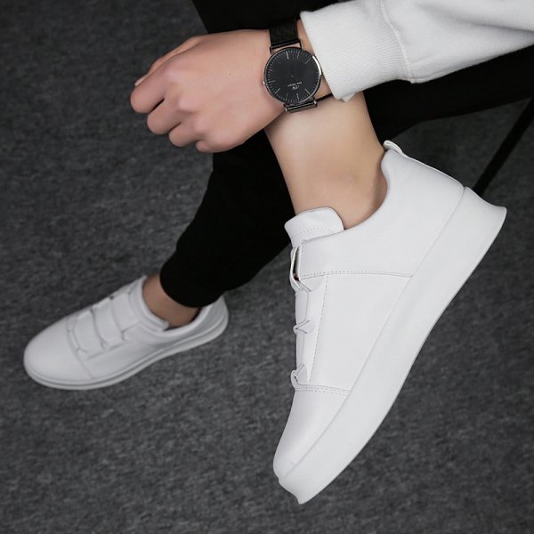 Summer Literary White Shoes Men's Shoes