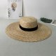 Summer Women's Sun Protection Straw Hat With Extra Large Brim
