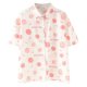 Joinyouth Peach Printed Shirt Japanese Preppy Style Blouses Women Blusas Mujer De Moda Short Sleeve Chiffon Blouse Tops