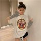 New Korean Style Round Neck Short Sleeve T-shirt Loose Printed Letters