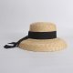 Straw Bell-shaped Elegant Retro Bell-shaped Big Brimmed Hat Sun