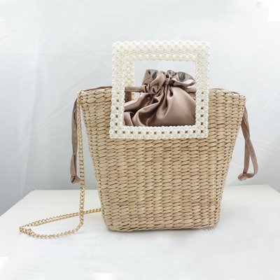 Hand-woven shoulder bag handbag
