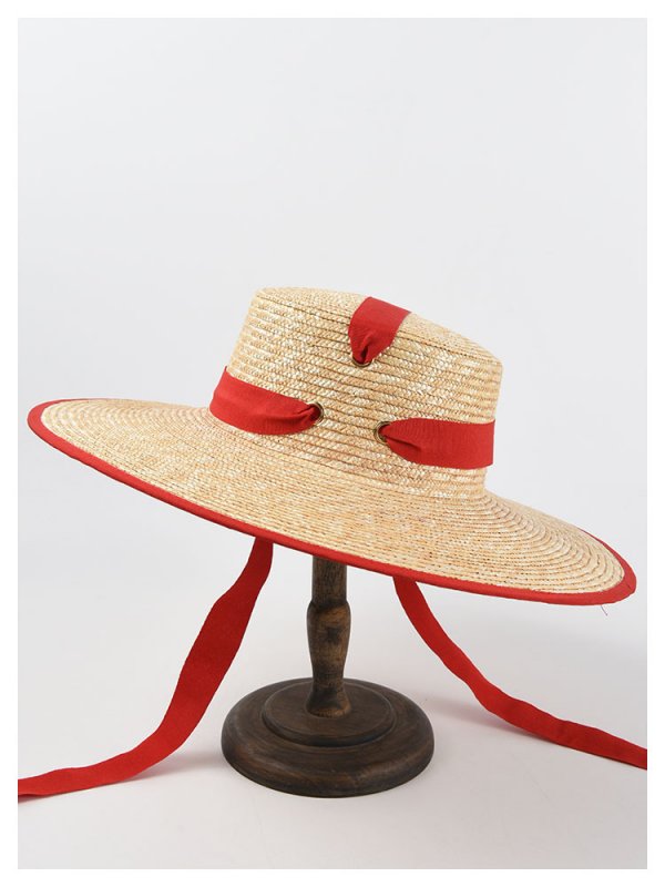 New European And American Fashion Women's Strappy Straw Hat