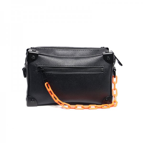 New Chain Box Bag Color Matching Handbag Shoulder Bag
